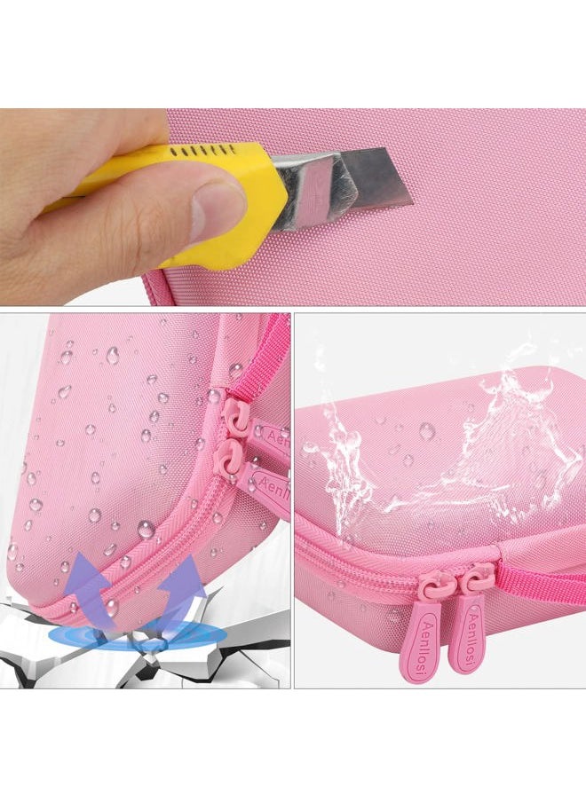 Hard Carrying Case Compatible with VTech KidiZoom Creator Cam (Pink)