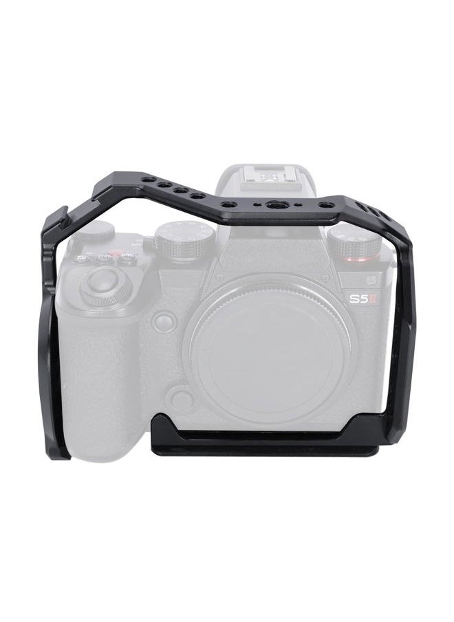 Streamline Cage for Panasonic Lumix S5 IIX, S5 II, S5, G9 II Mirrorless Camera Integrated with Quick Release Plate for ARCA-Swiss Standard - 547