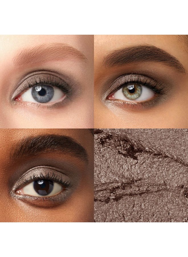 Eyeshadow 101 Crème-to-Powder Waterproof Eyeshadow Stick – Taupe Shimmer – Long-Lasting, Crease-Proof, Soft Grey Shimmer Eyeshadow with Built-in Smudger