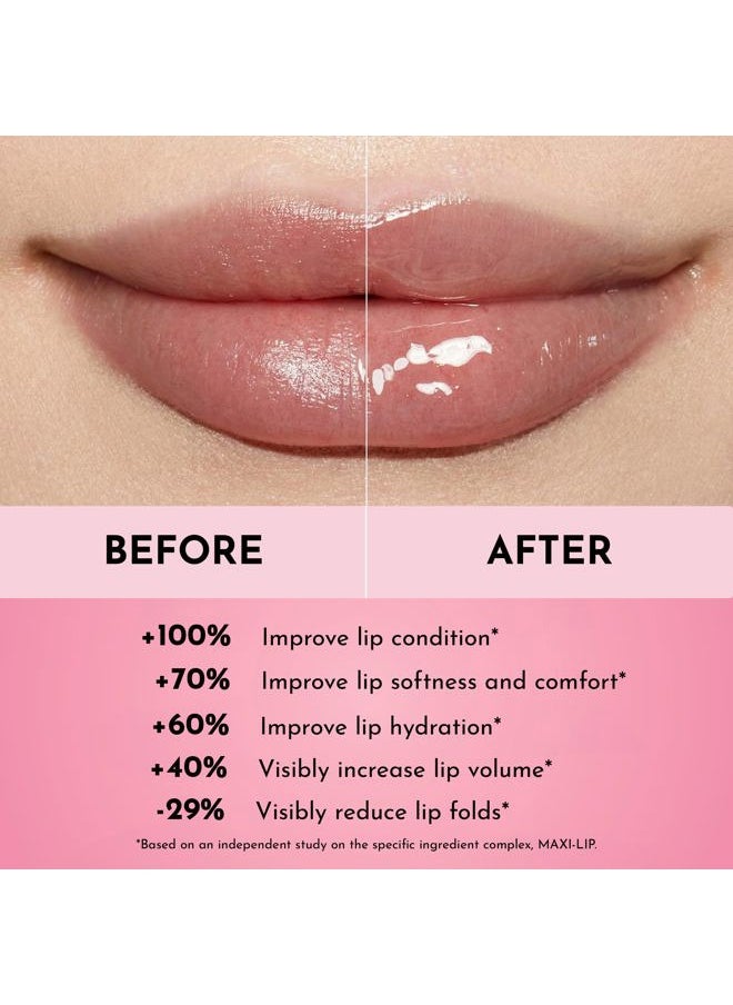 Lawless Women's Forget The Filler Lip Plumper Line Gloss, Rosy Outlook, Pink, 0.11 Fl Oz (Pack of 1)