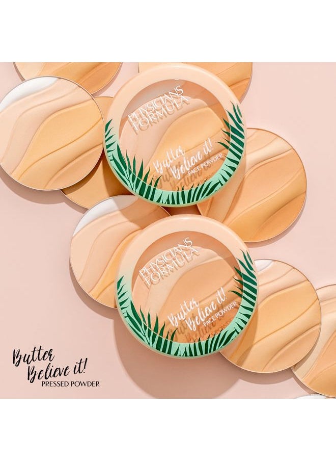 Butter Believe it! Pressed Powder Translucent | Dermatologist Tested, Clinicially Tested