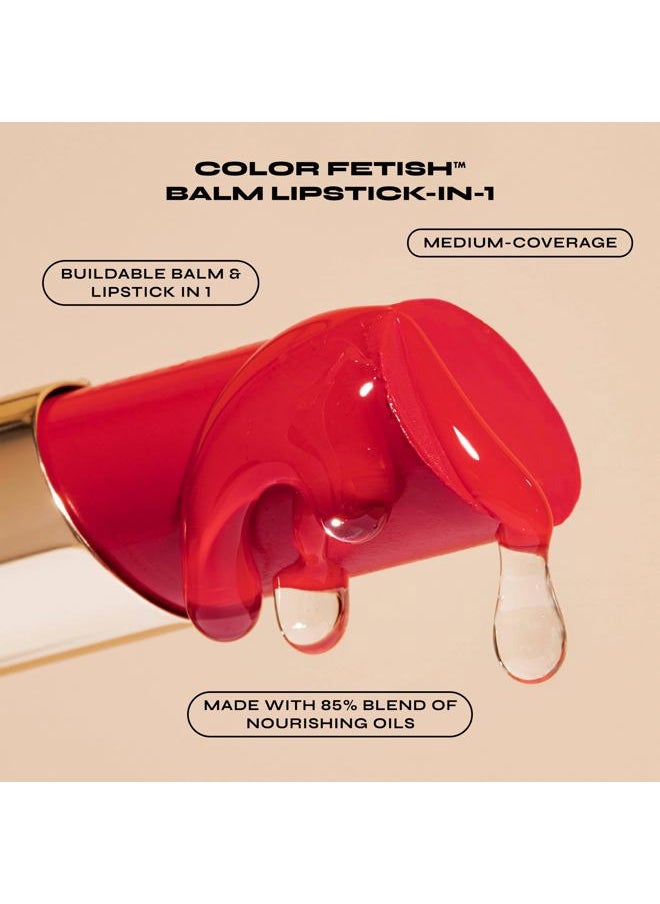 Color Fetish Lipstick- Sheer to Medium Coverage Lip Balm
