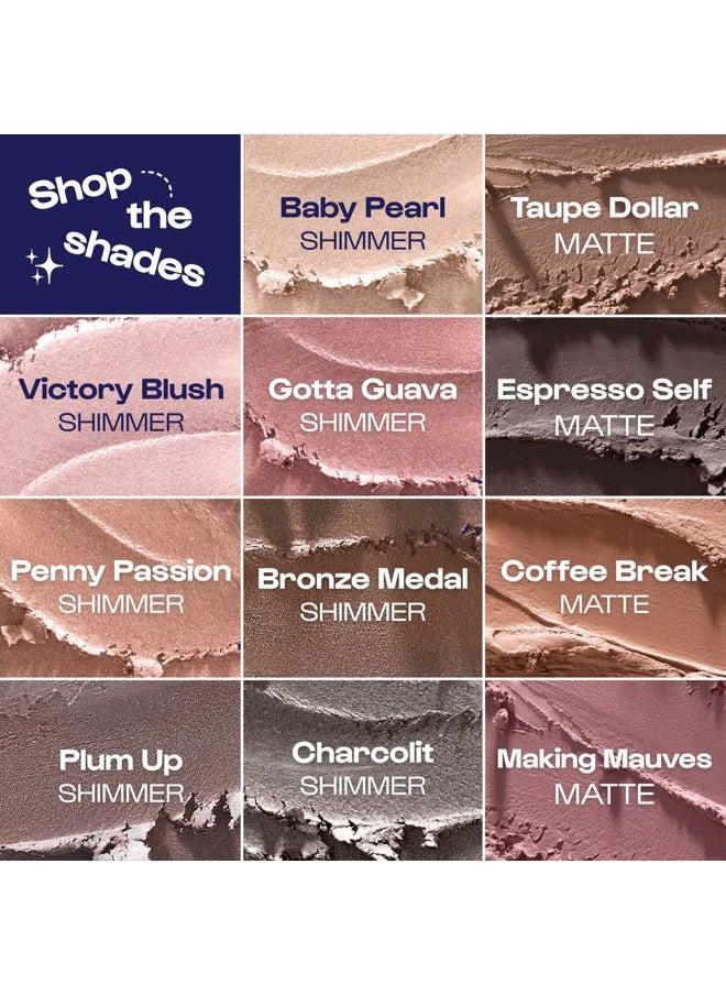 11th Hour Cream Eye Shadow Sticks - Espresso Self (Matte) - Award-winning Eyeshadow Stick - Smudge-Proof and Crease Proof for Over 11 Hours - Easy-To-Apply and Compact for Travel, 0.05 Oz