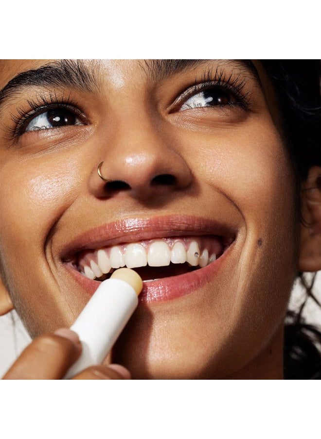 Vegan Lip Butter #01 Agave(Clear) (+11 more colors) 0.13oz, Bee Free, Petrolatum Free, Deep Nourishing Plant-Based Vegan Chapstick, Vegan Lip Balm for Dry, Cracked and Chapped Lips