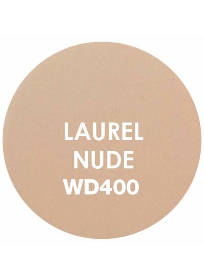 Dual Wet and Dry Foundation Refill Pan with Sponge, Squalane Infused, Apply Wet for Maximum Coverage or Dry for Light Finishing and Touchup, Minimize Fine Lines, All day Wear (LAUREL NUDE)