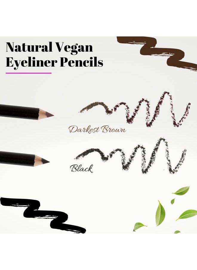 Better'n Ur Eyes Eyeliner Pencil (BLACK) – NATURAL - Hypoallergenic - Sensitive Eyes - Gluten Free - Cruelty Free - Paraben Free - Smooth Application