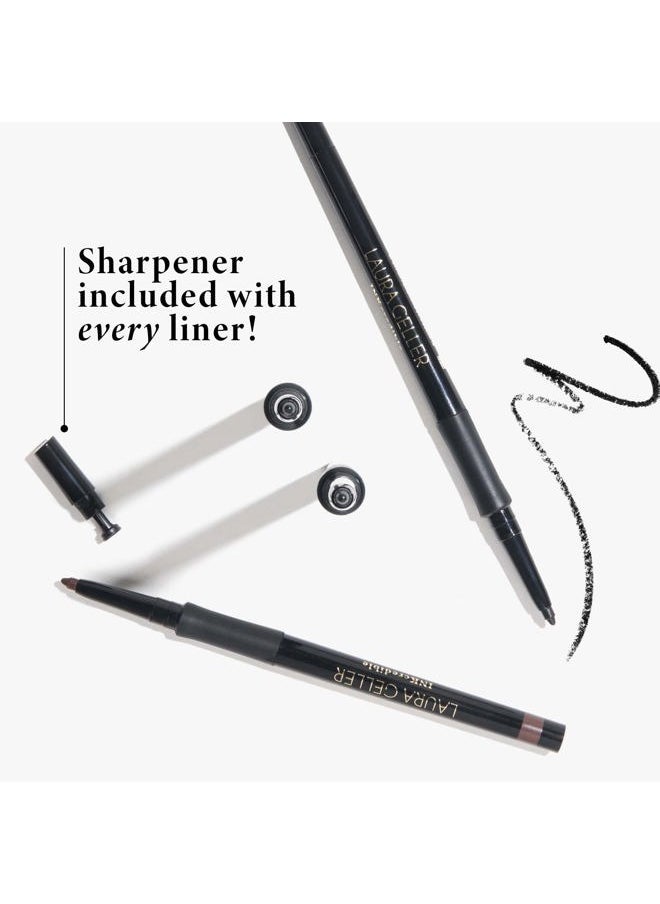 INKcredible Gel Eyeliner - Beige to Beige - Waterproof Smudge-proof Eyeliner Pencil - Built in Sharpener