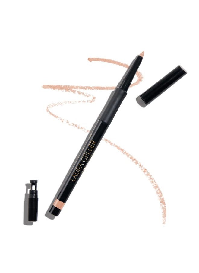 INKcredible Gel Eyeliner - Beige to Beige - Waterproof Smudge-proof Eyeliner Pencil - Built in Sharpener