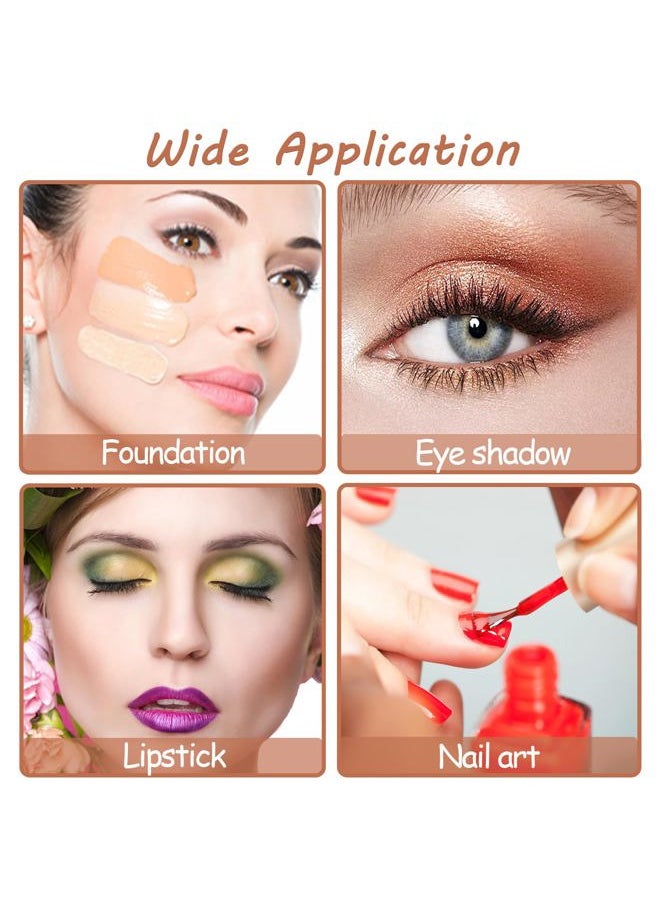 Makeup Mixing Palette, Acrylic Palette and Spatula, Upgraded Foundation Palette, Foundation Mixing Tray for Makeup Artist and Beginner