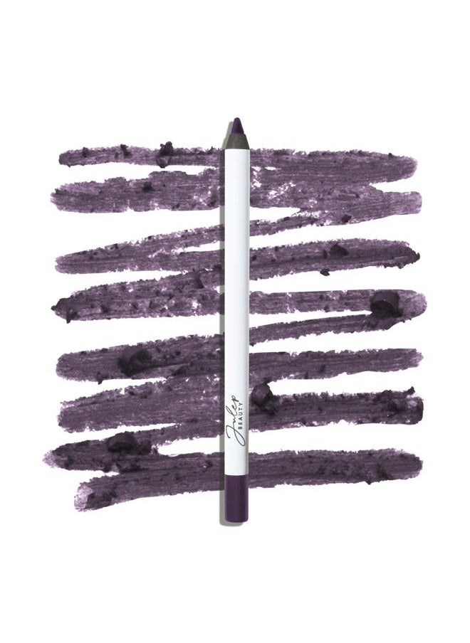 When Pencil Met Gel Sharpenable Multi-Use Longwear Eyeliner Pencil - 17 Smoky Plum - Transfer-Proof - High Performance Liner