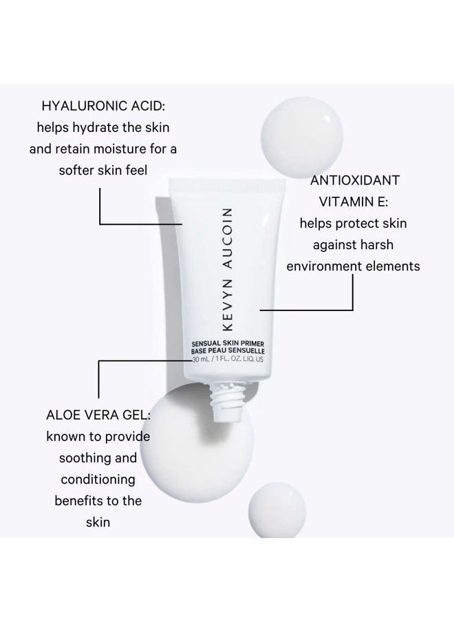 Sensual Skin Primer: Lightweight, Long Lasting, Creamy, Hydrates, Smooths, Fills in Pores and Fine Lines Create a smooth canvas for any look. Your makeup will last longer.