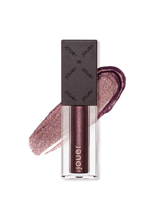 Paris Lights Eye Paints - Metallic Liquid Eyeshadow - Long Lasting & Crease-Proof Shimmer Cream Eyeshadow - Smooth Chrome Finish, Desir