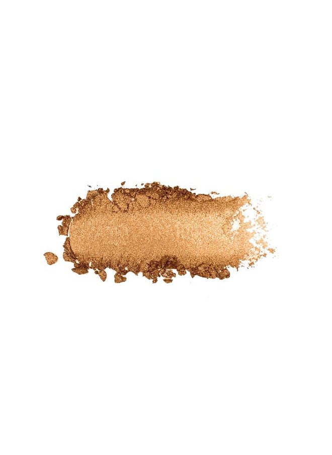 Pressed Powder Eye Shadow Single Refill, Fresco, True Copper With Shimmer, Long-Wearing, Creaseproof Mineral Color With Botanicals, 1.2g