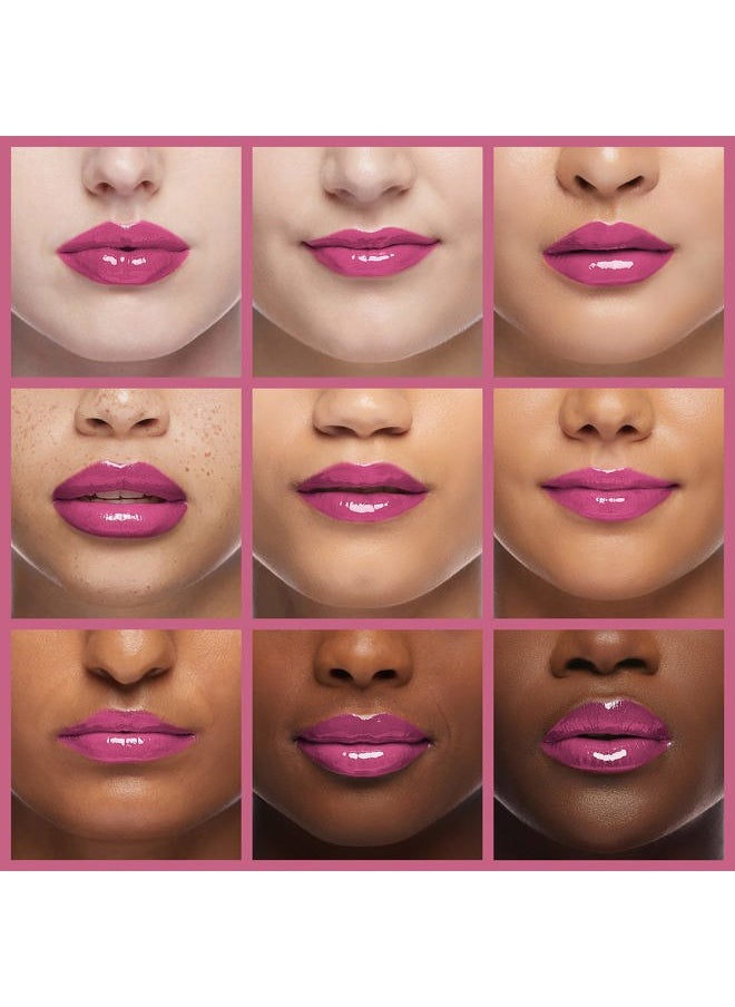 By Drew Barrymore Bitten Lip Stain - Long-Lasting Color - Hydrating + Water-Based Formula - Gel-Like Texture - (Sass)