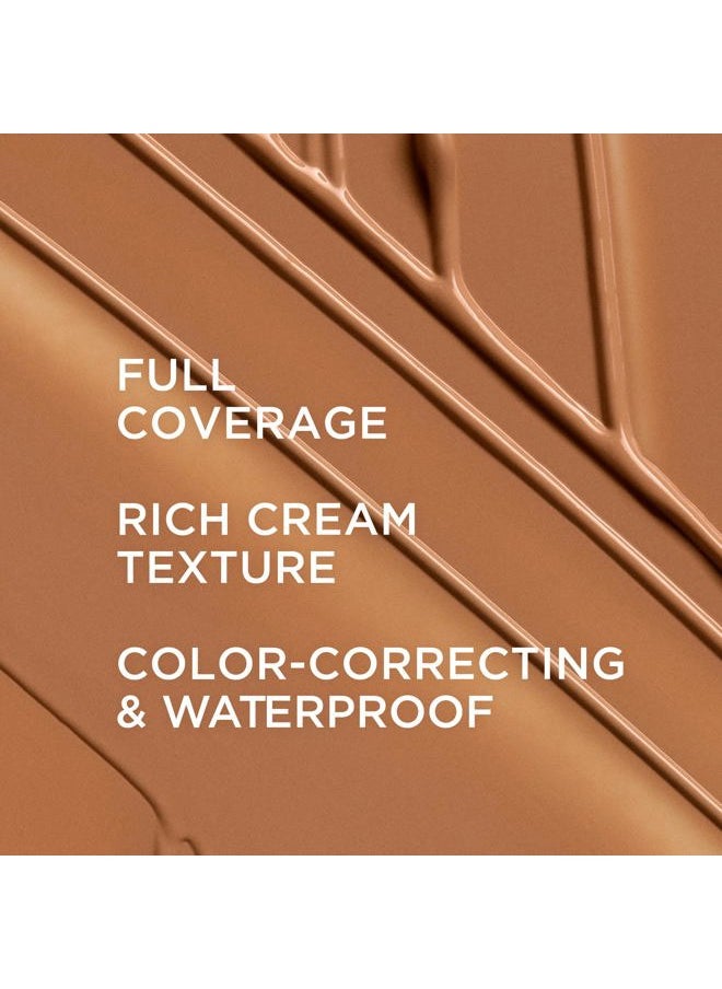 Bye Bye Under Eye Full Coverage Concealer - for Dark Circles, Fine Lines, Redness & Discoloration - Waterproof - Natural Finish – 40.5 Deep (C), 0.4 fl oz