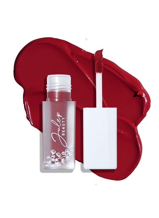 It's Whipped Matte Lip Mousse - Raspberry Fluff - Long-Lasting Liquid Lipstick - Non-Drying Velvety Finish - Moisturizing Shea Butter
