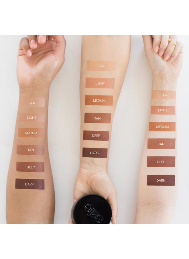 Sun Melt Bronzer - Buildable Cream-Balm Bronzer For Face Sculpting - Cream Contour with Velvet Finish - Tan Bronze (1 oz)