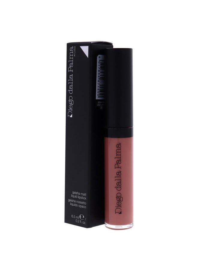 Makeupstudio Geisha Matt Liquid Lipstick - Incredibly Creamy Texture - Non-Dusty Matte Finish - Soft And Luscious Lips - Hyper-Velvety And Intense Color - 09 Quite Life - 0.2 Oz