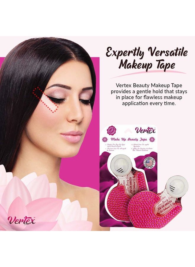 Makeup Tape Eyeliner Stencils Pencil Liquid Liner Wing Tips Firm Hold Clean Edge Eyeshadow Lines Palette Primer Cream Real Beginners Techniques Use Brush Pen Stamp Sharpener Angled Shadow Shields Pads