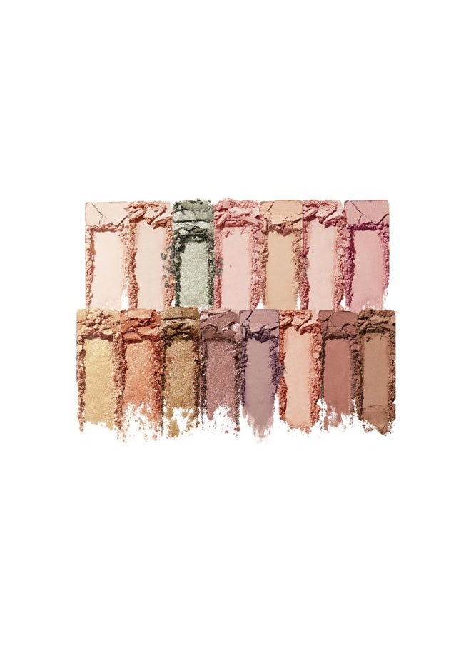 Gilded Nude Hyper Pigmented Eyeshadow Palette - 15 Natural Looking Makeup Eyeshadow Colors for Your Everyday Look