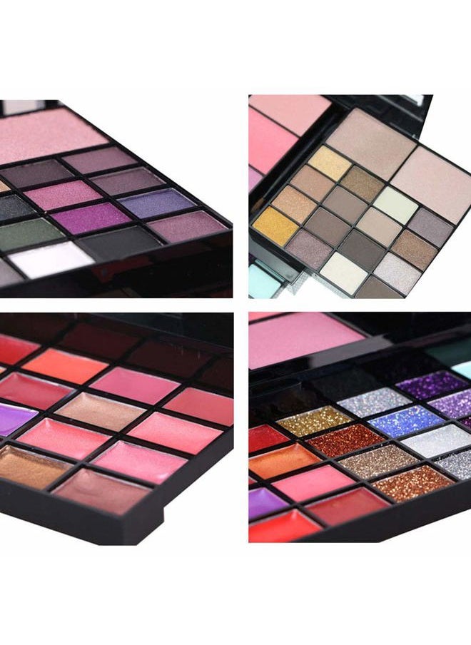 Makeup Kit for Women Full Kit including 36 Eyeshadow Makeup,16 Lip Gloss,12 Glitter Cream, 4 Concealer, 3 Blusher,1 Bronzer, 2 Highlight and Contour - All in One Makeup Kit 74 Colors