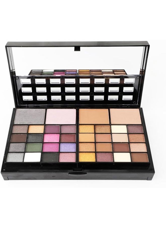 Makeup Kit for Women Full Kit including 36 Eyeshadow Makeup,16 Lip Gloss,12 Glitter Cream, 4 Concealer, 3 Blusher,1 Bronzer, 2 Highlight and Contour - All in One Makeup Kit 74 Colors