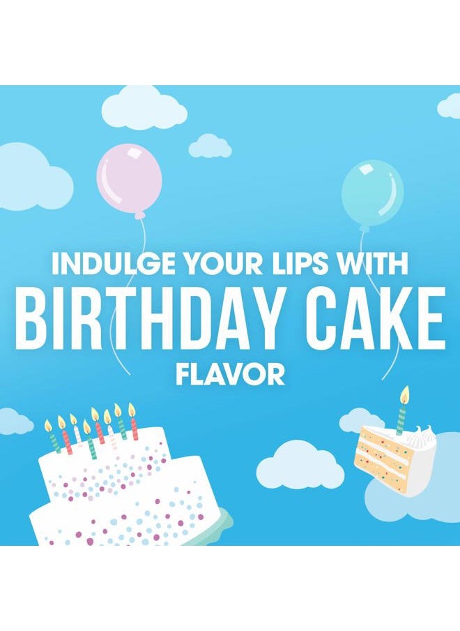 Chapstick Party Favor Lip Balm Gift Pack Happy Birthday 10 sticks 0.15 oz each