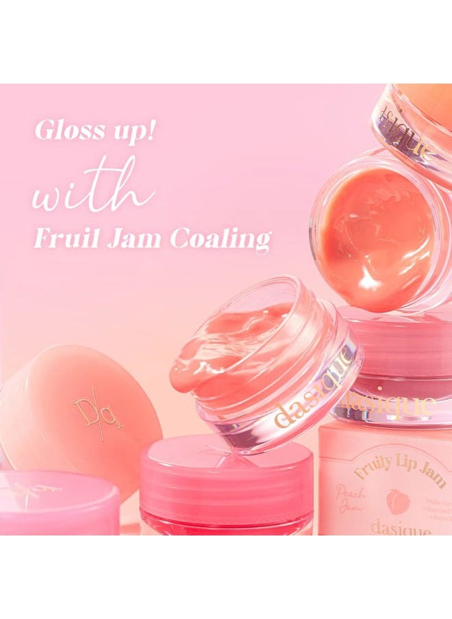 Fruity Lip Jam (#02 Apricot Jam) | High-shine finish | Moisturizing | Vegan, Cruelty Free | Lip Balm
