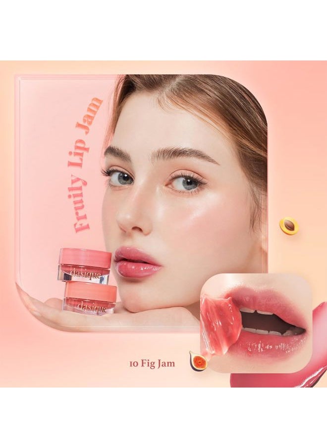 Fruity Lip Jam (#02 Apricot Jam) | High-shine finish | Moisturizing | Vegan, Cruelty Free | Lip Balm