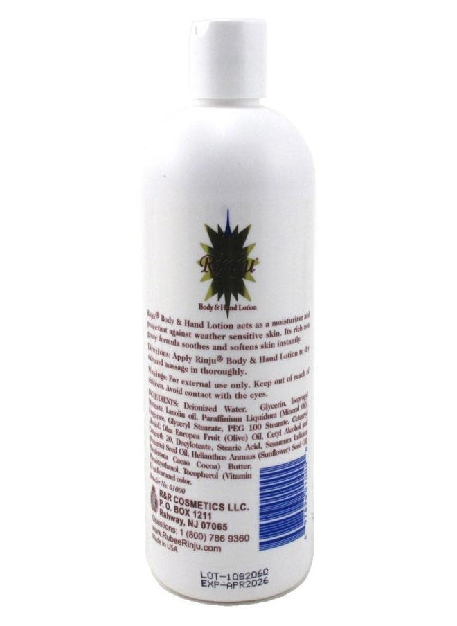 Body & Hand Lotion - Non-Greasy Lotion for Women & Men - 16 Oz Enriched with Vitamin E for Extremely Dry Skin - Skin Care Essentials