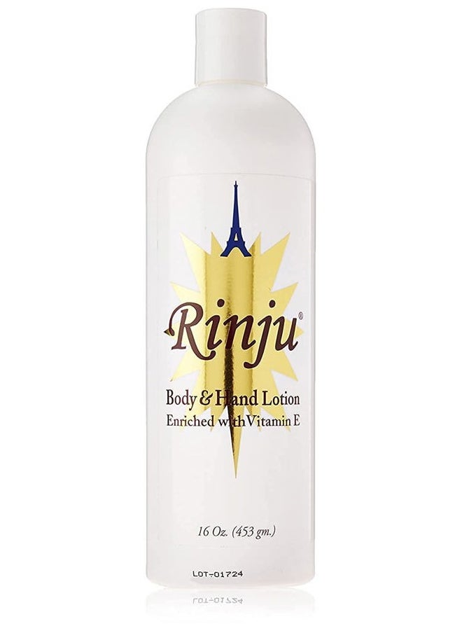 Body & Hand Lotion - Non-Greasy Lotion for Women & Men - 16 Oz Enriched with Vitamin E for Extremely Dry Skin - Skin Care Essentials