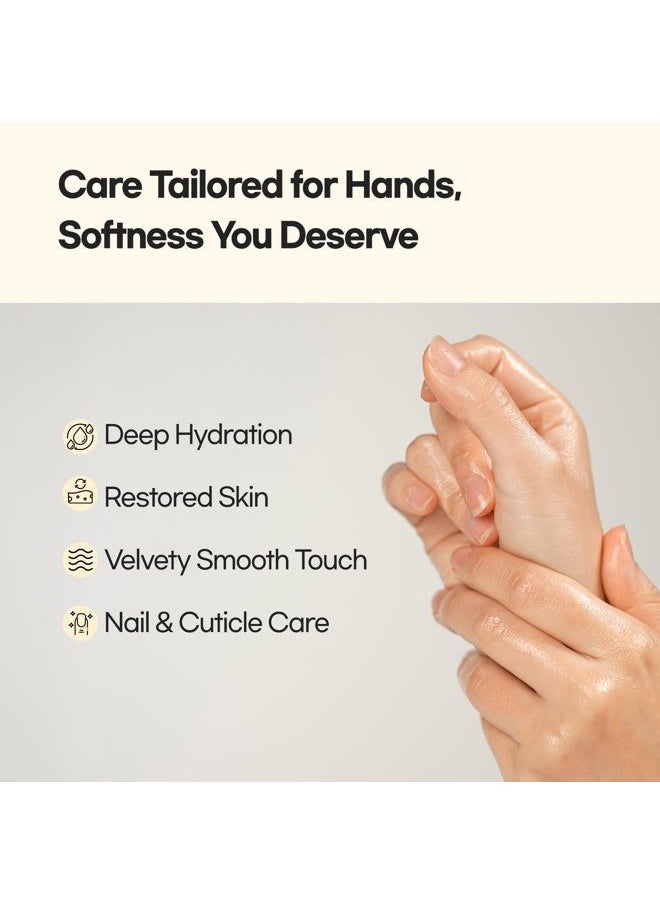 Hydrating Hand Masks (6pk Gloves) for Dry Hands | Shea Butter, Jojoba Oil, Vitamin E | Intensive Spa Treatment | Beauty Gift, Gift Set, Spa Day | Korean Skincare Easter Gift