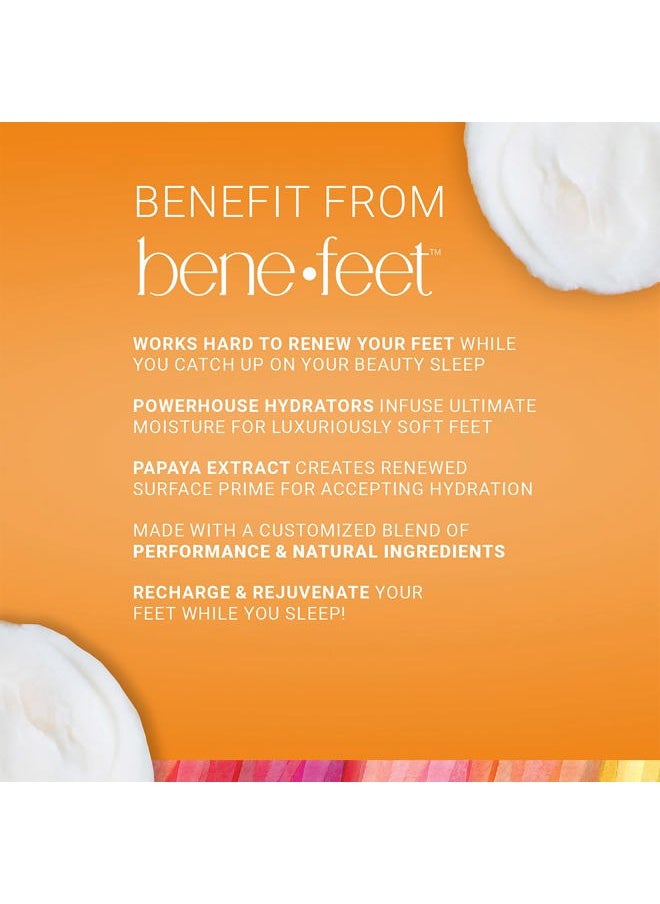 Sweet Dreams Overnight Foot Repair - Night Cream for Detox, Moisturize & Soften Dry Cracked Skin, With Apple Cider Vinegar, Turmeric & Borage Oil, 4oz