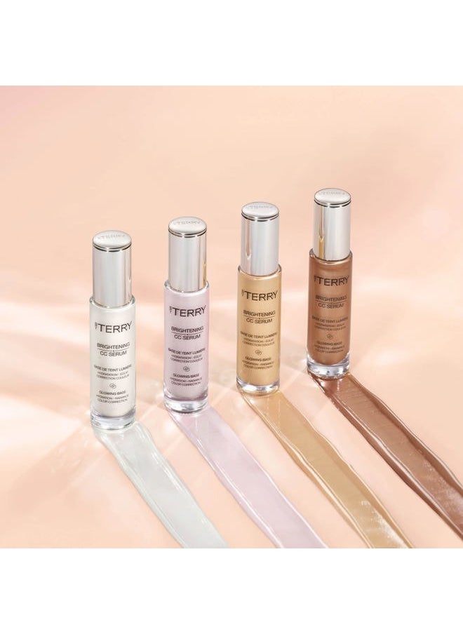 Brightening CC Serum, Hydrating, Brightening, Illuminating & Color Correcting Skin Primer For Your Face, Apricot Glow, 1 fl oz