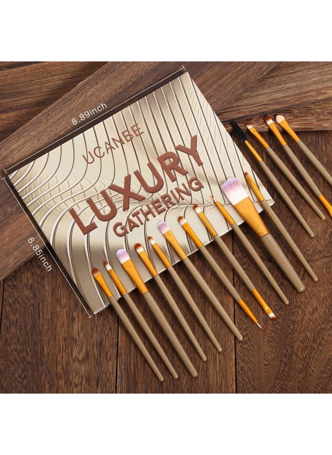 Luxury Gathering Neutral Eyeshadow Makeup Palette, Naked Shimmer Matte Metallic Glitter Subtle Eyes Shadow,High Pigmented Nudes Creamy Smokey Pallet Set