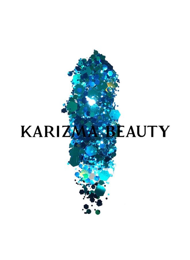Mermaid Dreams Glitter. 10g Chunky Face Glitter, Hair Glitter, Eye Glitter, Body Glitter for Women. Rave Glitter, Festival Accessories, Cosmetic Glitter Makeup. Loose Glitter Set