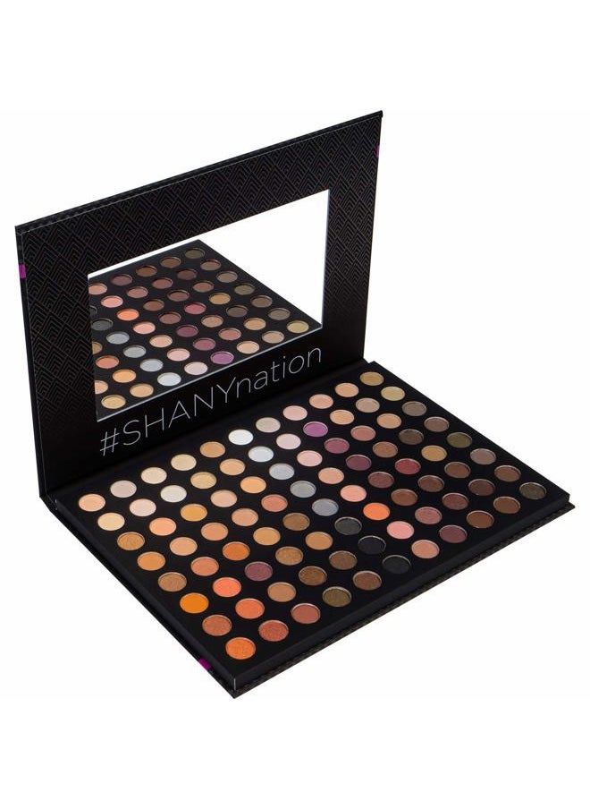 Natural Fusion Eyeshadow Makeup Palette - 88 Color Highly Pigmented Blendable Natural Color Matte Eye shadow Palette - Nude