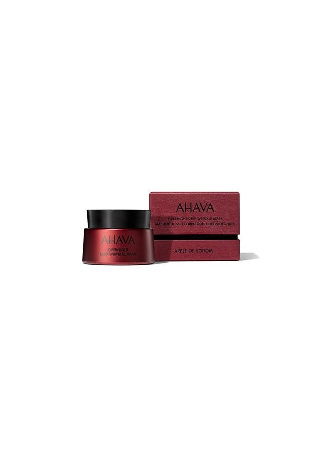 Apple of Sodom Overnight Deep Wrinkle Anti-Aging Mask - Nourishing Gel-based Mask to Combat Deep Wrinkles, Restores Skin's Ability to Repair & Hydrates, includes exclusive Osmoter, 1.7 Fl.Oz