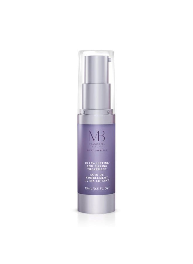 Ultra Lifting & Filling Treatment, Melon Extract Day Serum, Purple, 0.5 Fl Oz