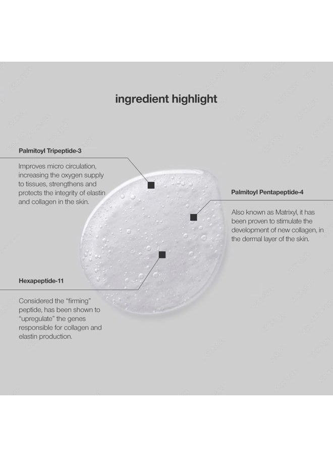 CONTROL CORRECTIVE Firming Tri-Peptide Serum, 1 Oz - Supports Skin Strength, Improves Skin Laxity, Collagen, Elastin, Skin Nourishing, Hyaluronic Acid & Active Peptide Serum For Firming And Hydration