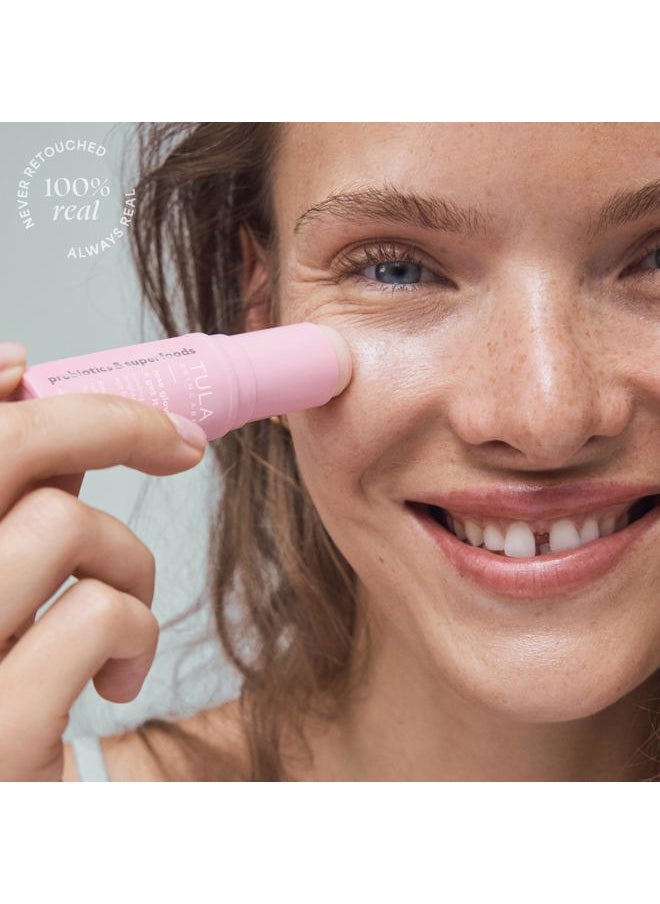 Skin Care Eye Balm Rose Glow - Dark Circle Treatment, Instantly Hydrate and Brighten Undereye Area, Portable and Perfect to Use On-the-go, 0.35 oz.