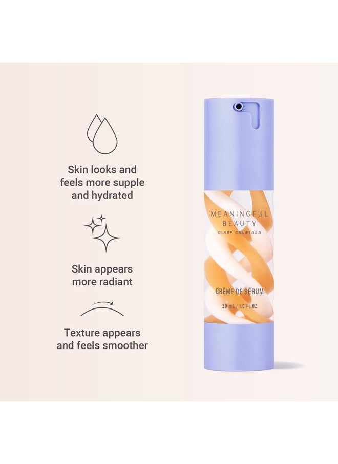 Crème De Serum, Melon Extract Night Moisturizer, orange