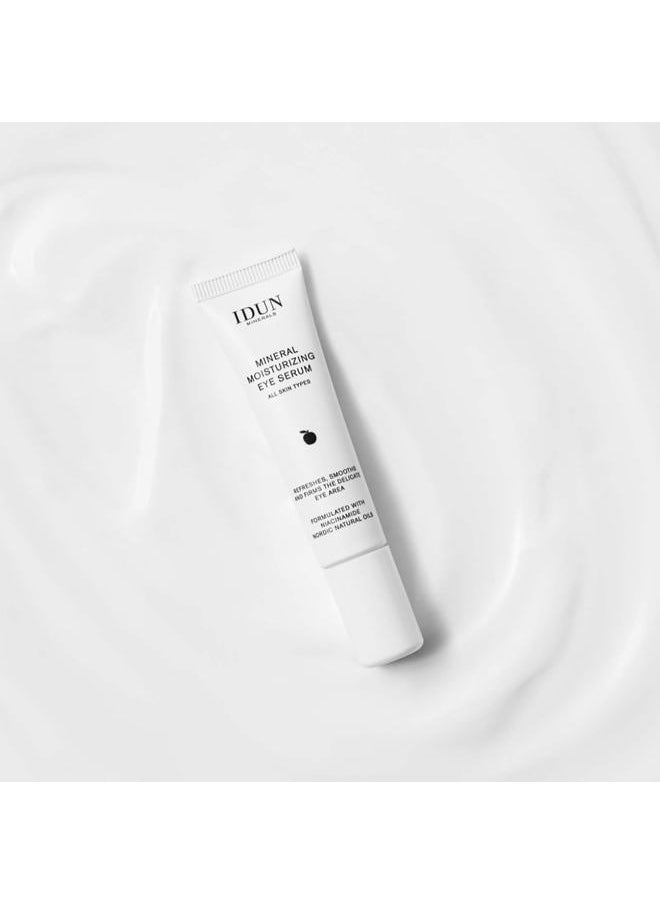 Moisturizing Eye Serum - For A Refreshing, Smoothing And Firming Effect - Softening Creamy Eye Serum - Smooth Supple Skin - For Delicate Area Around The Eyes - 0.5 Oz, (I0108552)