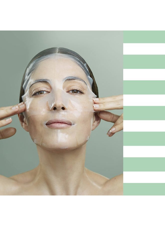 Imprinting Hydrogel Facial Skincare Mask with Hyaluronic Acid, Deeply Moisturizing, Skin Plumping and Fast Absorbing, a Hydrogel Sheet Mask Beauty Treatment, Alcohol-free