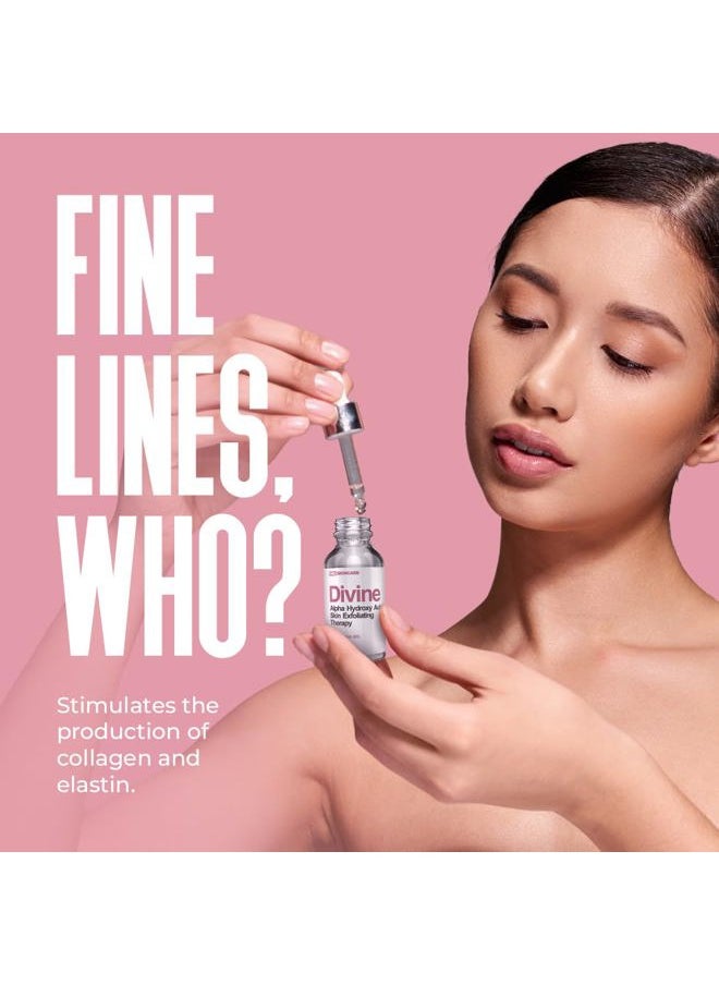 Mandelic Acid Facial Serum for Acne Scars, Folliculitis, Aging Skin, Ingrown Hairs, Dark Spots - Mandelic Acid Peel with 40% AHA Liquid Exfoliant, Professional Grade Chemical Peel