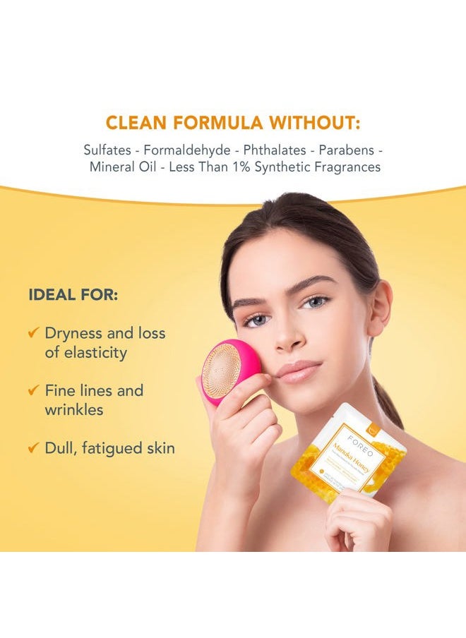 Manuka Honey UFO Activated Mask, 0.21 Oz, Pack of 6