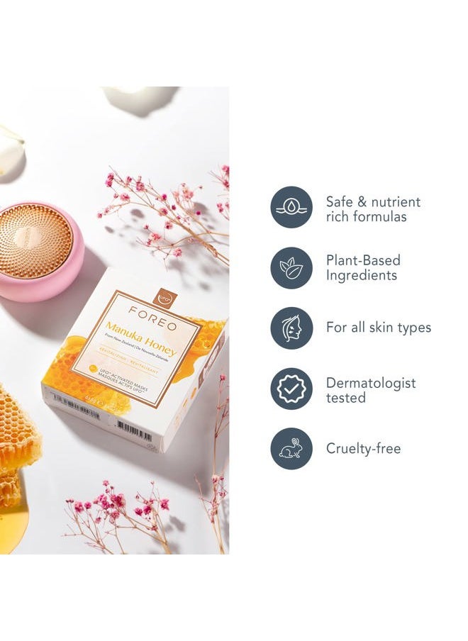 Manuka Honey UFO Activated Mask, 0.21 Oz, Pack of 6