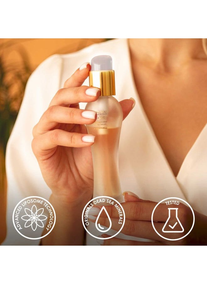 Premier Dead Sea Vitamin E & C facial serum, classic collection, Concentrated vitamin C serum for face, vitamin E oil, retinol, anti-aging serum, advanced skincare 1.7 Fl.oz