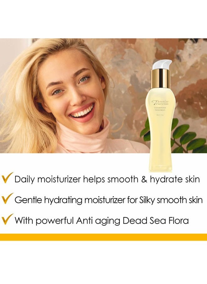 Premier Dead Sea Vitamin E & C facial serum, classic collection, Concentrated vitamin C serum for face, vitamin E oil, retinol, anti-aging serum, advanced skincare 1.7 Fl.oz