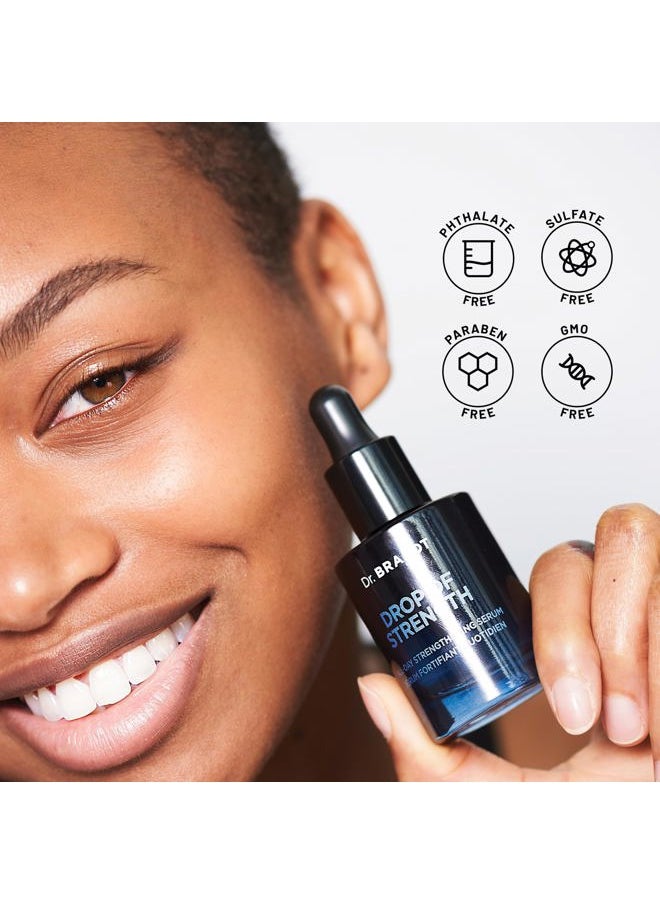 Dr. Brandt Drop of Strength All-Day Strengthening Serum - Enhances Skin Resilience & Provides Instant Hydration - 0.5 fl oz